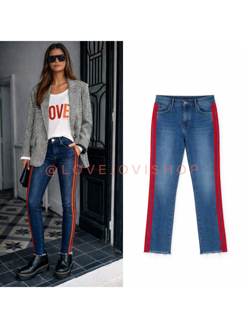 Jeans | Slim Straight | Calzedonia Italy | Similar to Mother Looker Style | Sz M